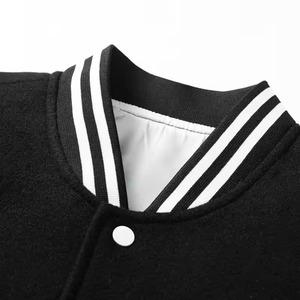 Mode PU Manches Classique Baseball Style Automne Printemps Letterman Veste Veste pour Hommes Dernière Broderie Hommes Veste - Product Image 6