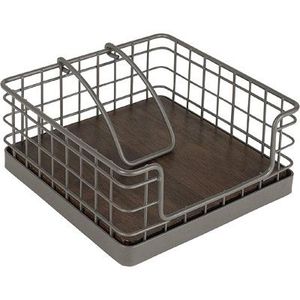 Petit panier à serviettes en fer pour comptoir de cuisine Solution compacte et pratique pour un usage domestique quotidien - Product Image 3