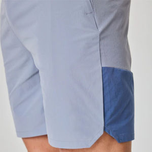 Short de bain de course en polyester léger de qualité supérieure pour hommes, créateur personnalisé, logo brodé à motif solide et décontracté pour une utilisation en salle de sport à la plage - Product Image 3