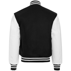 Chaquetas Varsity de Satén Impermeables Personalizadas para Hombre 2026, Abrigos de Béisbol de Invierno con Forro de Piel de Oveja, Tallas Grandes - Product Image 6