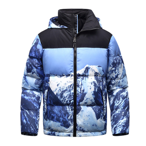 Veste d'hiver personnalisée coupe-vent imperméable à l'eau pour hommes Outdoor avec col montant et logo avant Luxury Design - Product Image 5