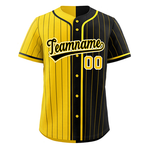 Ropa deportiva de malla en blanco OEM, Color degradado impreso Digital, logotipo cosido personalizado, nombre, hombres, mujeres, jóvenes, camiseta de béisbol personalizada - Product Image 3