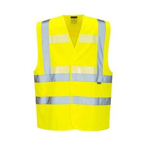 Chalecos DE SEGURIDAD DE MALLA transpirable de alta visibilidad Construcción Ropa DE TRABAJO reflectante Poliéster - Product Image 4