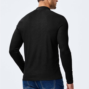 เสื้อเชิ้ตคอตตอนแขนยาวสำหรับผู้ชายเสื้อสวมหัวแบบลำลอง OEM OEM OEM แบบกำหนดเองสำหรับฤดูหนาว - Product Image 2
