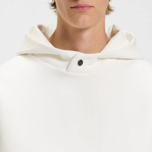 Sudadera con Capucha Extra Grande de Color Sólido para Hombre, Ropa Casual de Manga Larga, Precio al por Mayor, con Logotipo Personalizado y Botón en la Capucha, Mangas Largas 2026 - Product Image 3