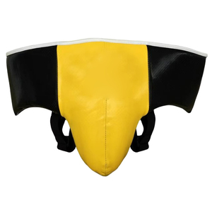 Protector Inguinal con Diseño Ergonómico, Tejido Ligero y Transpirable, Cinturón de Soporte Duradero, Anti-Sudor, para MMA y Boxeo, en Cuero - Product Image 2