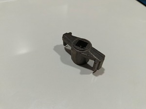 Maquinaria industrial, componente de fundición de inversión, palanca de bloqueo de acero inoxidable con granallado con embalaje de caja - Product Image 4