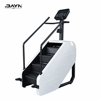 BN Appareil de fitness commercial au design épuré, avec absorption des chocs, pour entraînement complet du corps, simulateur d'escalade