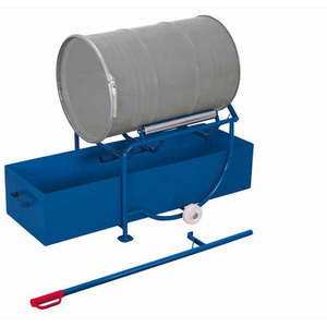 Variofit 203 L - Bandeja de Recolección Basculante de Acero con Capacidad de 250 Kg, Rueda de Poliamida Nueva para Construcción, Agricultura e Industrias - Product Image 1