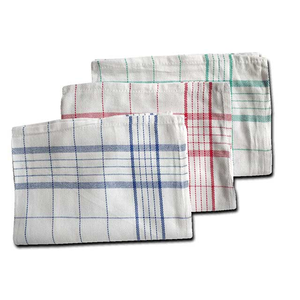 Microfibre nettoyage ménage 100% coton biologique Gots certificat doux absorbant haute qualité vérifié conception ensembles de serviettes de cuisine - Product Image 1