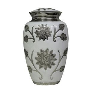 Urnes de crémation en laiton de haute qualité avec oiseaux urne de crémation gravée urne de cendres en métal pour cendres humaines fournitures funéraires - Product Image 6