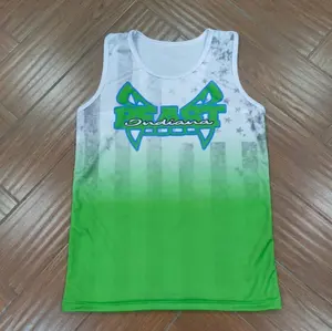 เสื้อเจอร์ซีย์แขนสั้น2023ใส่ได้สองด้านเครื่องแบบลาครอสชุดเครื่องแบบลาครอสดีไซน์ใหม่ - Product Image 1