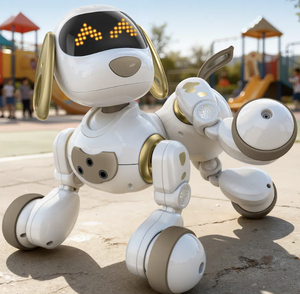 Ruko 18011 Chien robot intelligent pour enfants, chiot interactif avec télécommande et contrôle gestuel, cadeaux pour garçons et filles - Jaune - Product Image 6