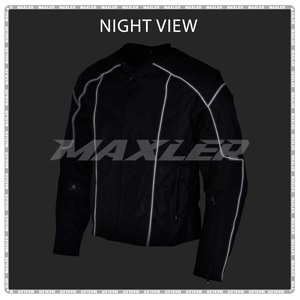 Veste de moto d'été pour femmes approuvée CE avec doublure imperméable détachable et panneaux en maille respirante - Product Image 6