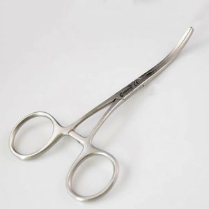Offre Spéciale GORAYA ALLEMAND DeBAKEY Pinces bouledogue à poignée en anneau-S-Curved 4 3-4 ''(12.1 cm) CE ISO APPROUVÉ - Product Image 1