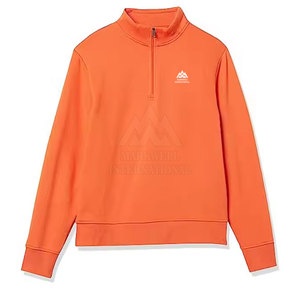 Nouveau mode hiver taille personnalisée quart Zip sweat pour hommes personnalisable couleur nouveau style - Product Image 6