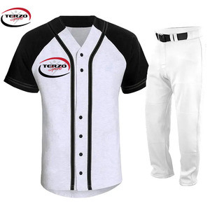 Nouveau uniforme de baseball personnalisé uniforme de baseball de haute qualité par sublimation au prix de gros - Product Image 3