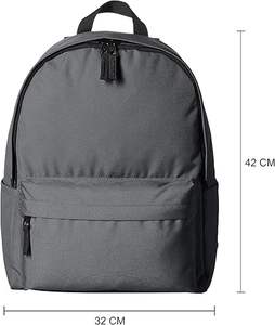 High Quality Customizable Polyester School Backpack Water-Resistant Basic <b>Travel</b> Bookbag <b>for</b> School - Product Image 1