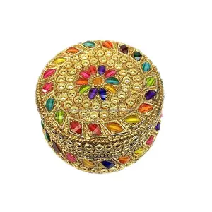 Reasonable Price Luxury Decorative Storage Jewelry Boxes Handicraft Jewelry Organizer Trinket Box Exporter From India