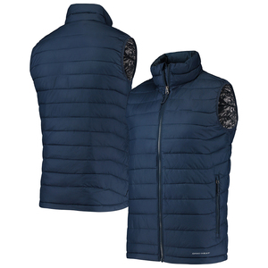 Chaleco Acolchado Ligero para Hombre, Impermeable, Cortavientos, Transpirable, Ecológico, Sin Mangas, con Capucha Extraíble, Logotipo Frontal, Chaqueta para Exteriores - Product Image 4
