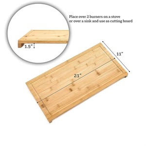 Tabla de Cortar de Bambú Grande, Tabla Rectangular de Madera, Respetuosa con el Medio Ambiente, para Uso Doméstico, Precio Al por Mayor - Product Image 2