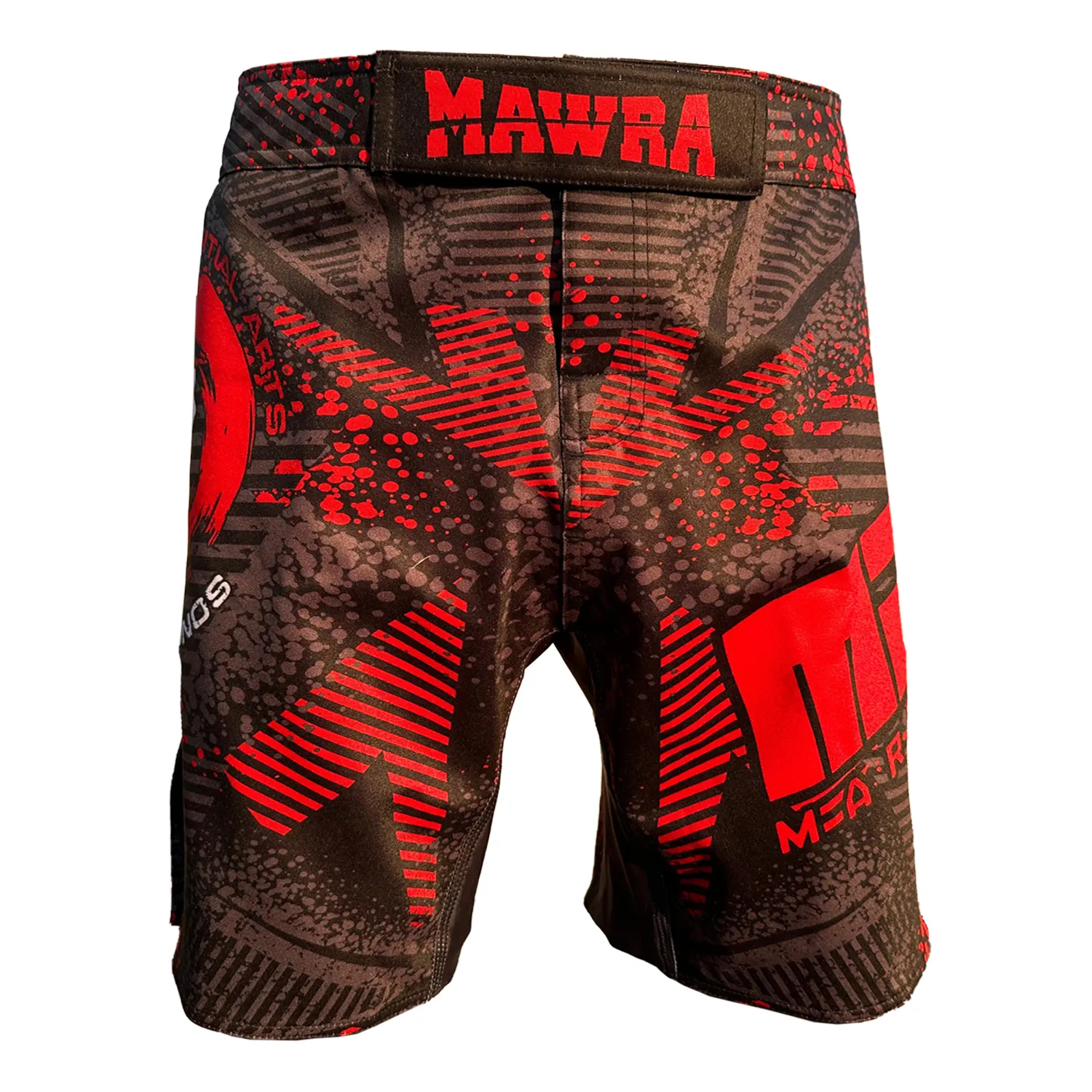 Premium alta qualità Mawra MMA Shorts per gli uomini in poliestere Spandex tessuto elasticizzato UFC Fight Training MMA Shorts Fashion Wear