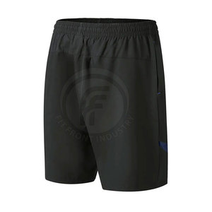 2025 Summer New Arrival <b>Men's</b> Casual Running <b>Shorts</b> Custom Logo Active <b>Lightweight</b> Solid Pattern Wholesale Cotton Fabric - Product Image 2
