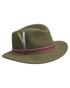 Custom Multi-Color Vintage Hat with Open Crown and Stiff Wide Brim Handmade New Fashion Blend Felt Hoods Beaver Hat Body - Product Image 3
