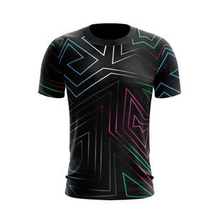 T-shirt à sublimation 100% coton T-shirt à sublimation de haute qualité pour hommes avec impression personnalisée T-shirt à sublimation unie - Product Image 1