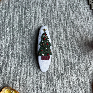 Embroidery <b>Hair</b> <b>Clips</b> for Girls Women, Vintage <b>Hair</b> <b>Clips</b>, <b>Hair</b> Accessories Elegant <b>Floral</b> Embroidery Gift OEM Made in Vietnam - Product Image 4