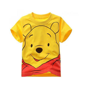 Camiseta para niños 100% algodón Color sólido Ajuste regular Personalizable Secado rápido Transpirable Casual Venta al por mayor - Product Image 1