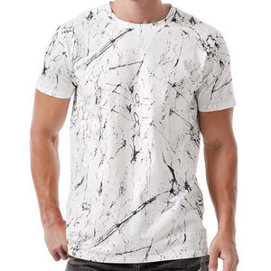 Camiseta de Algodón 100%, Corte Regular, Cuello Redondo, Ecológica, Transpirable, de Secado Rápido, para Uso Casual al Aire Libre, Sublimable, Diseño Personalizado para Hombre - Product Image 5