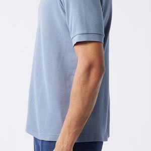 Polos de golf pour hommes de grande taille en polyester de luxe élastique de haute qualité Chemises de golf du fabricant avec logo personnalisé - Product Image 6