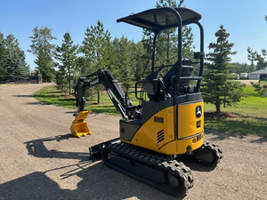 Miniexcavadora Compacta Usada John Deere 35P 17D 2025 de 4 Toneladas con Motor Yanmar y Control Hidráulico PLC - Product Image 4