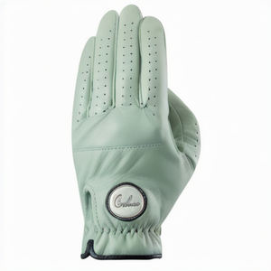 Logo personnalisé Cabretta cuir antidérapant doux respirant gant de golf prix de vente entier 2025 hommes gants de golf - Product Image 5