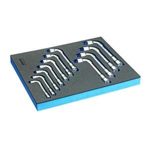 Gedore 11-Piece Tubular Box <b>Spanner</b> Set CT <b>Tool</b> Module for Socket Use - Product Image 2