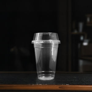 ถ้วยพลาสติกใสแบบใช้แล้วทิ้งผนังชั้นเดียวโรงงานเวียดนามดีไซน์พิเศษสำหรับชาและเครื่องดื่มเย็น - Product Image 1