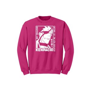 100% coton décontracté Anime Collection sweat hiver 280gsm + conception d'impression de poitrine personnalisable et logo ODM de couleur sur le devant - Product Image 4