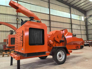 เครื่องสับไม้ดีเซลเคลื่อนที่ได้เครื่องสับไม้สำหรับรถแทรกเตอร์ - Product Image 2