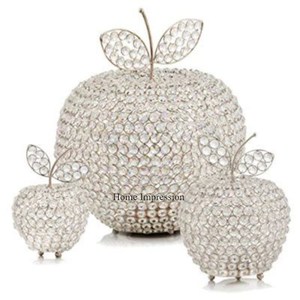 Base y soporte chapados en oro de Metal resistente pulido brillante, candelabro de cristal de lujo, juego votivo de 2 en precio al por mayor - Product Image 2