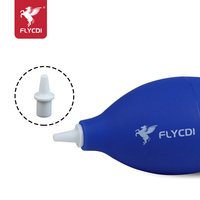 Pompe à air en caoutchouc FLYCDI et brosse de nettoyage pour objectif d'appareil photo reflex numérique, téléphone, ordinateur portable, outils de nettoyage