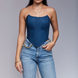 KATBROS INDUSTRY Top Ranking Women <b>Corset</b> New Best Design Premium Quality Breathable Adjustable Zipper Fly Winter Kits Style - Product Image 6