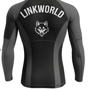 Custom Design Your Own Basketball Sports Fitness Training Wear Unisex Rash Guard Private Label Polyester Mesh Breathable <b>Quick</b> - Product Image 5