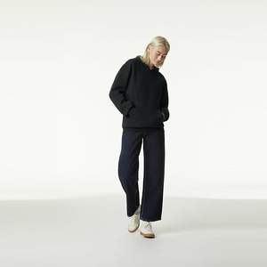 Sudadera con capucha de lana para adultos personalizada, ropa de calle, cuello con capucha y logotipo impreso en la parte delantera para las estaciones de invierno y otoño - Product Image 3