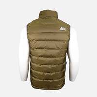 Manteau d'hiver pour homme, innovant, de qualité supérieure, long, demi-rembourré, écologique, marron, pour la randonnée
