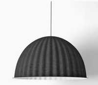 Abat-jour suspendu moderne en polyester acoustique en forme de cloche pour salle à manger et espaces commerciaux