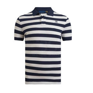 OEM vierge été de haute qualité garçons Polo Tee Shirt broderie personnalisée Logo Polo T-shirts personnalisé hommes Polo tricoté T-Shirt pour hommes - Product Image 1