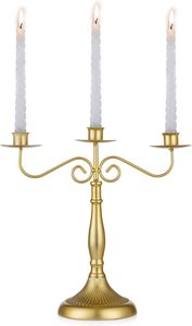 <b>Table</b> Centerpiece Decor latest Gold Candles Holder Decoration Stands <b>Tall</b> Antique Metal Candle Holder Set Candle Holders - Product Image 4