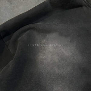 Conjunto de Sudadera con Capucha y Pantalones con Cierre de Cremallera, Resistente al Desgaste del Sol, Hecho en Felpa 100% Algodón, Chándal para Hombre y Mujer - Product Image 4