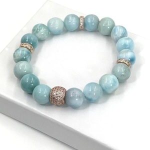 Pulsera de perlas de resina hecha a mano, joyería elegante para boda - Product Image 4